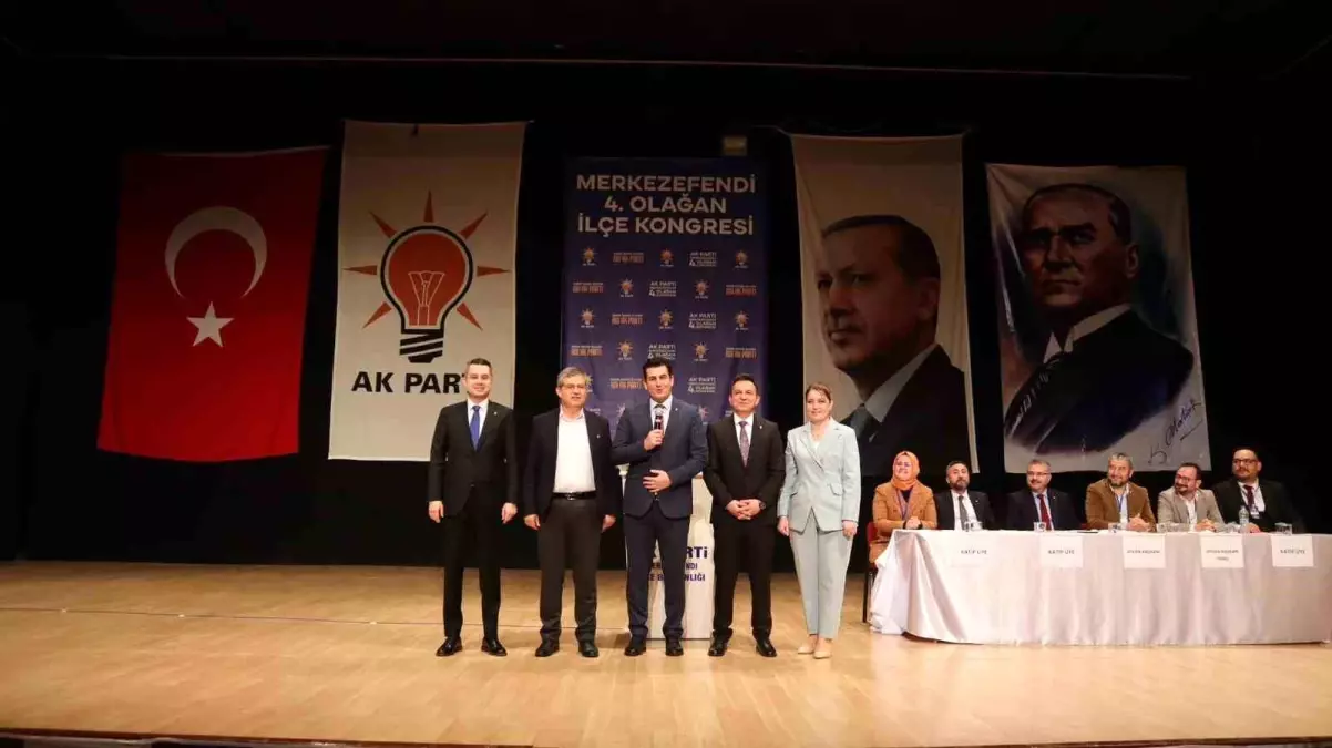 AK Parti Merkezefendi İlçe Kongresi Birlik ve Beraberlik Vurgusuyla Tamamlandı